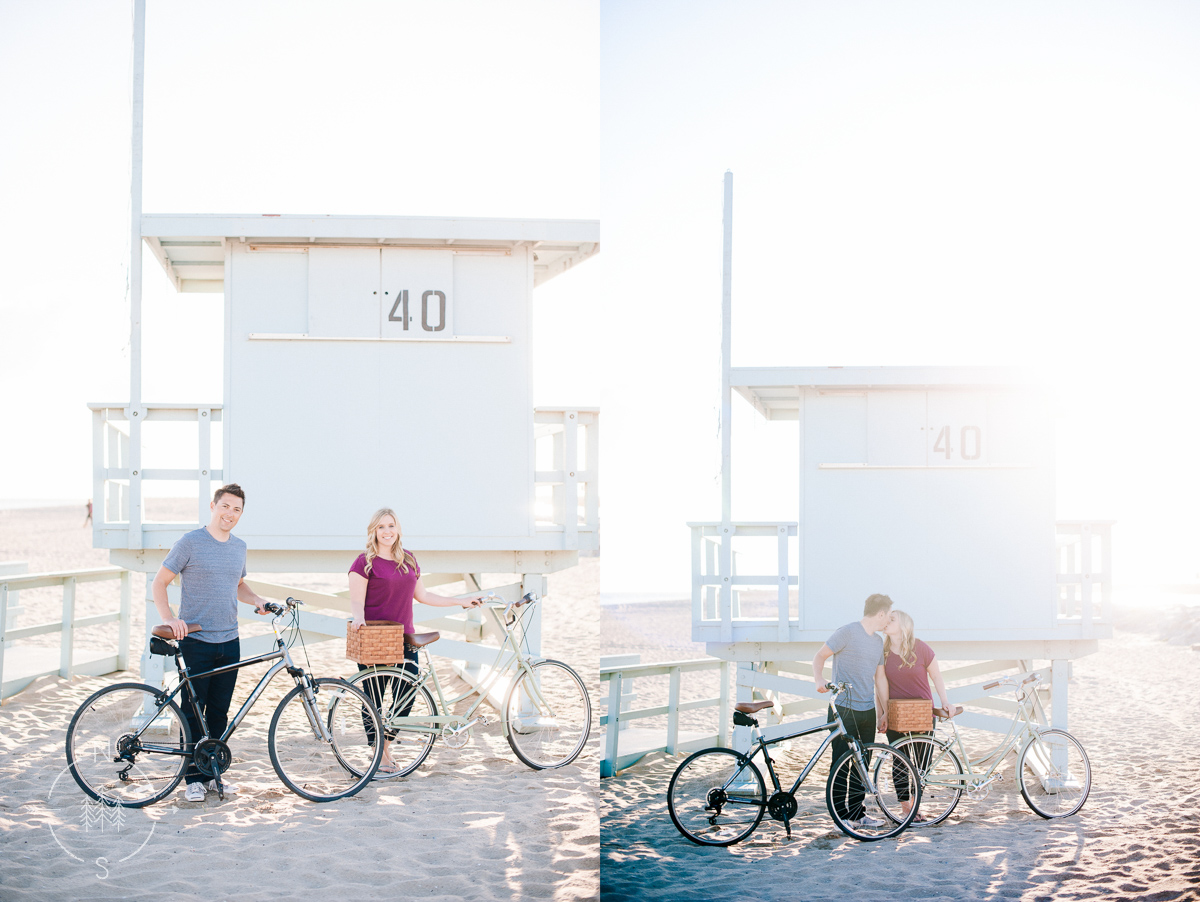 Bicycle Engagement Photos
