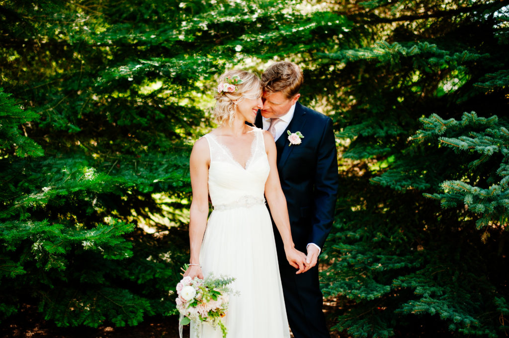 Backyard Idaho Wedding in Evergreen